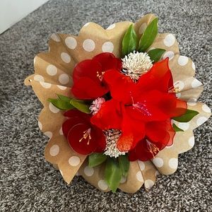 Handmade Faux Flowers 💐 For Gifts: Valentine or Mother Day…💕